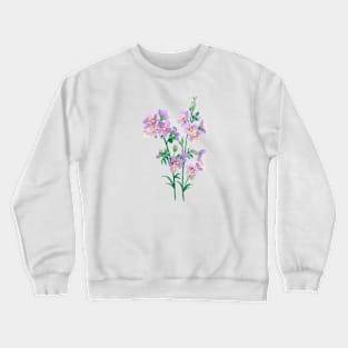 April 11th birthday flower Crewneck Sweatshirt